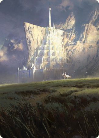 Minas Tirith Art Card [The Lord of the Rings: Tales of Middle-earth Art Series] | Chromatic Games