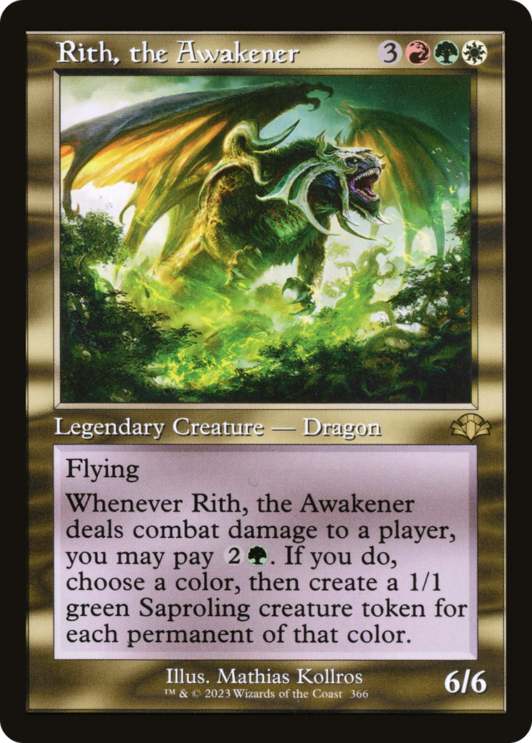 Rith, the Awakener (Retro) [Dominaria Remastered] | Chromatic Games