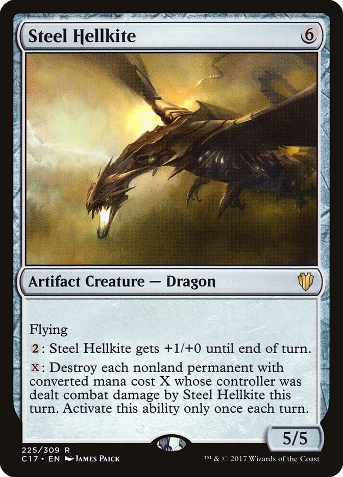 Steel Hellkite [Commander 2017] | Chromatic Games