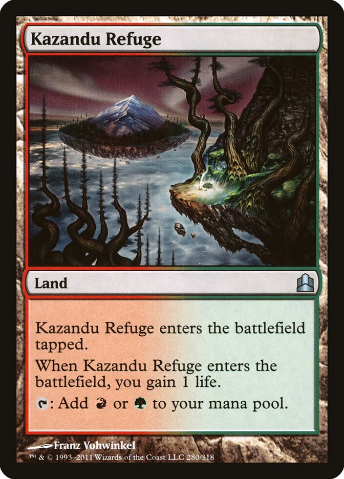 Kazandu Refuge [Commander 2011] | Chromatic Games