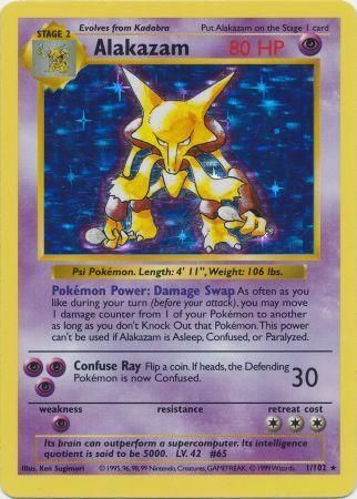 Alakazam [Base Set (Shadowless)] | Chromatic Games