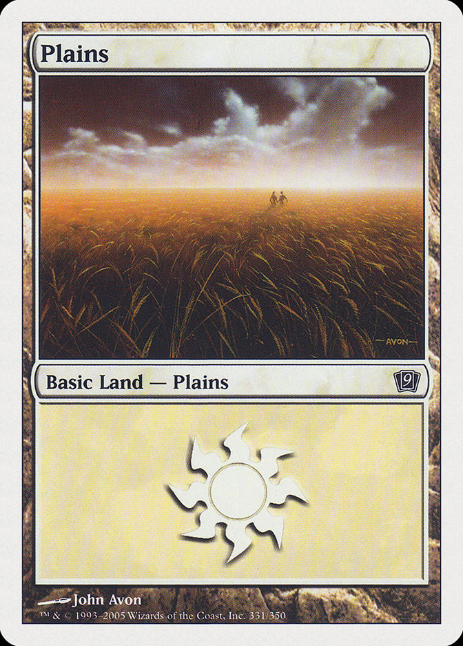 Plains (331) [Ninth Edition] | Chromatic Games