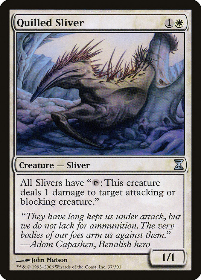 Quilled Sliver [Time Spiral] | Chromatic Games