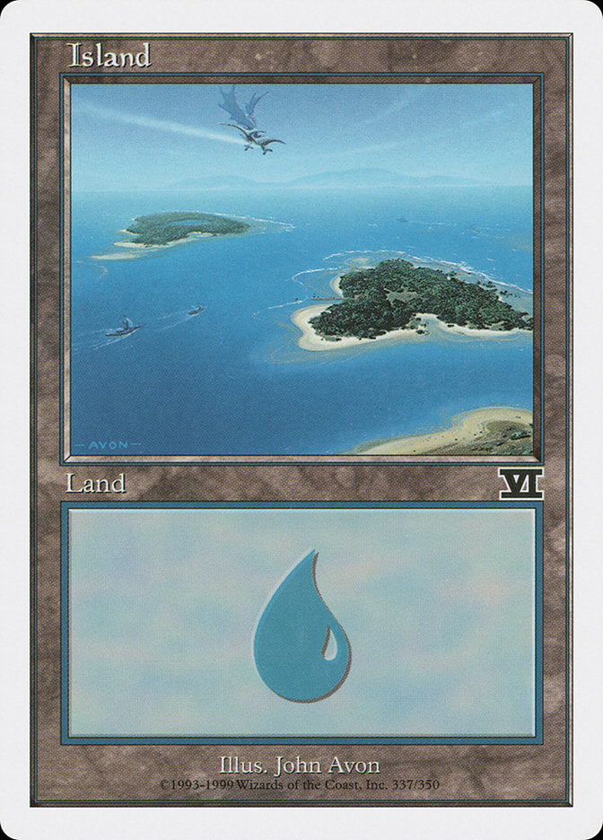 Island (337) [Classic Sixth Edition] | Chromatic Games
