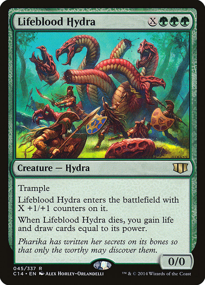 Lifeblood Hydra [Commander 2014] | Chromatic Games