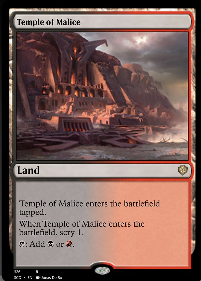 Temple of Malice [Starter Commander Decks] | Chromatic Games