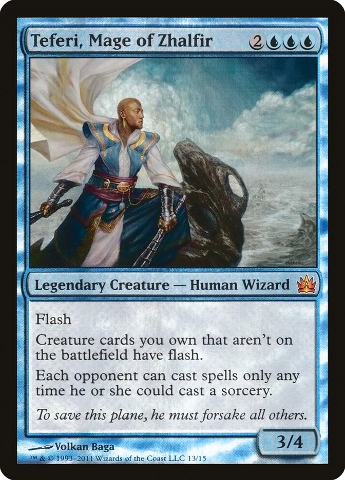 Teferi, Mage of Zhalfir [From the Vault: Legends] | Chromatic Games