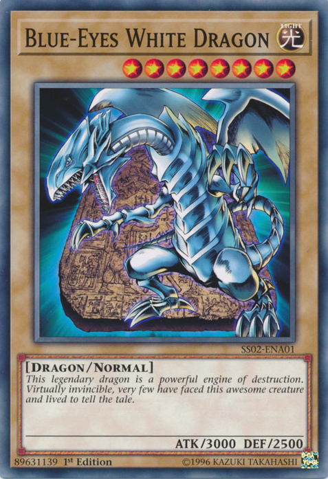 Blue-Eyes White Dragon [SS02-ENA01] Common | Chromatic Games