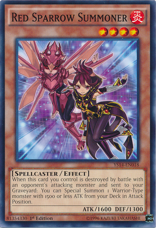 Red Sparrow Summoner [YS14-EN018] Common | Chromatic Games