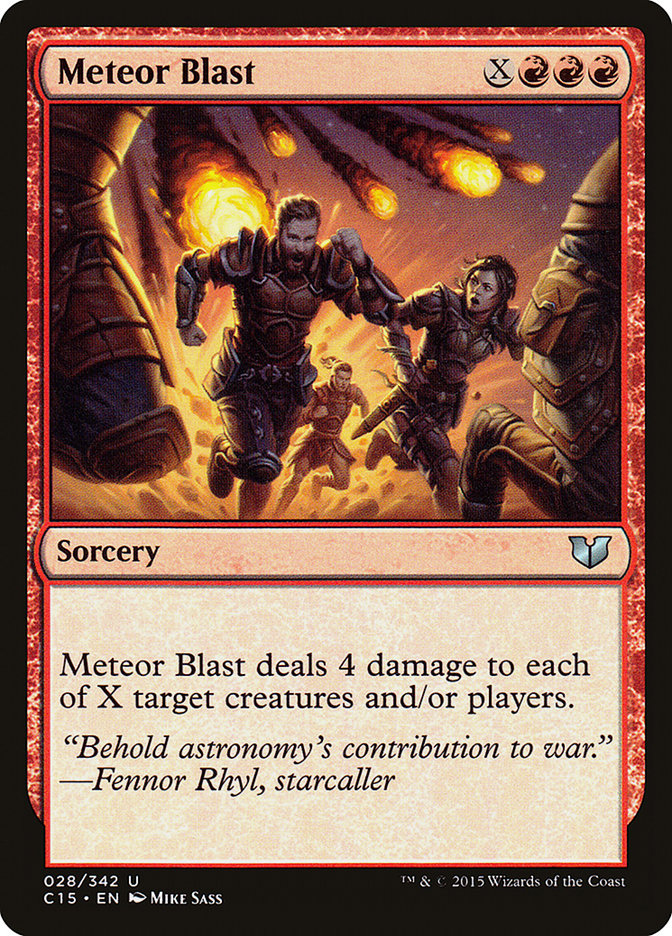 Meteor Blast [Commander 2015] | Chromatic Games