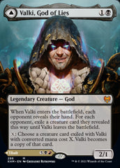 Valki, God of Lies // Tibalt, Cosmic Impostor (Borderless) [Kaldheim] | Chromatic Games