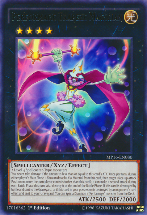 Performage Trapeze Magician [MP16-EN080] Rare | Chromatic Games