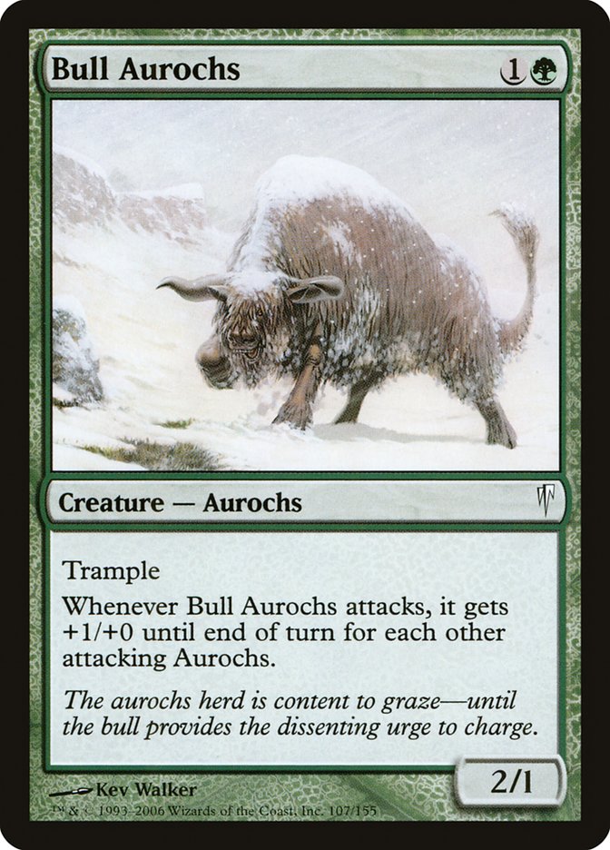 Bull Aurochs [Coldsnap] | Chromatic Games