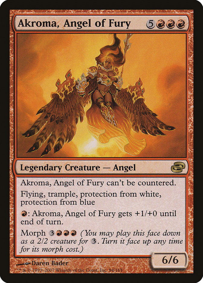 Akroma, Angel of Fury [Planar Chaos] | Chromatic Games