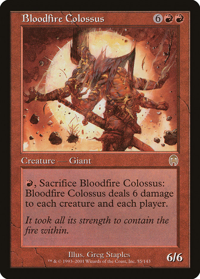 Bloodfire Colossus [Apocalypse] | Chromatic Games