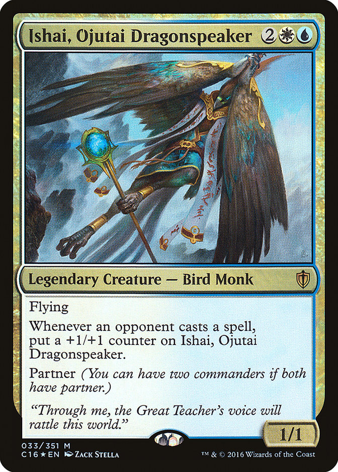 Ishai, Ojutai Dragonspeaker [Commander 2016] | Chromatic Games