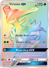 Virizion GX (217/214) [Sun & Moon: Lost Thunder] | Chromatic Games