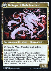 The Kami War // O-Kagachi Made Manifest [Kamigawa: Neon Dynasty Prerelease Promos] | Chromatic Games