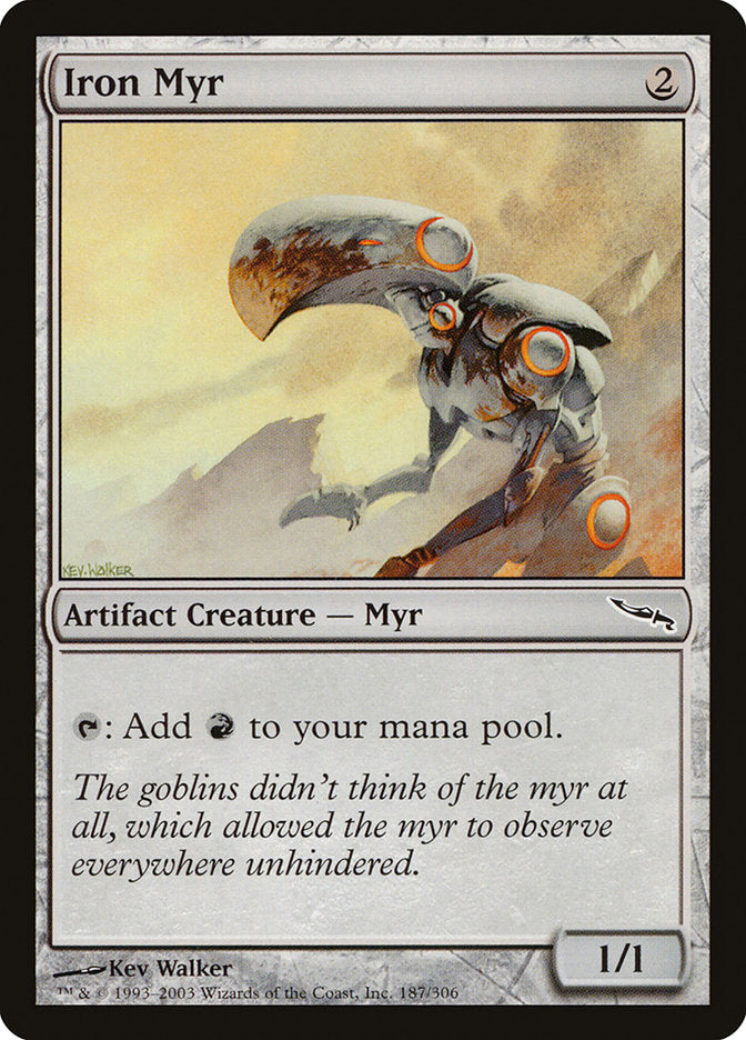 Iron Myr [Mirrodin] | Chromatic Games