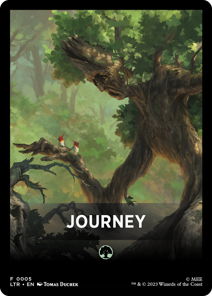 Journey Theme Card [The Lord of the Rings: Tales of Middle-Earth Tokens] | Chromatic Games