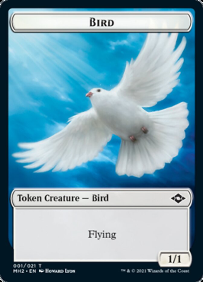 Bird // Squirrel Double-Sided Token [Modern Horizons 2 Tokens] | Chromatic Games