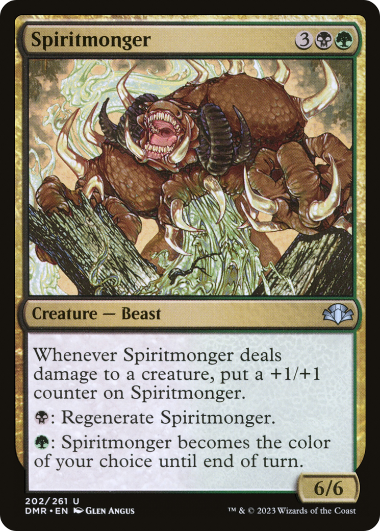 Spiritmonger [Dominaria Remastered] | Chromatic Games