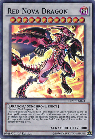 Red Nova Dragon [LC5D-EN073] Super Rare | Chromatic Games