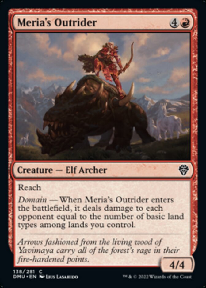 Meria's Outrider [Dominaria United] | Chromatic Games