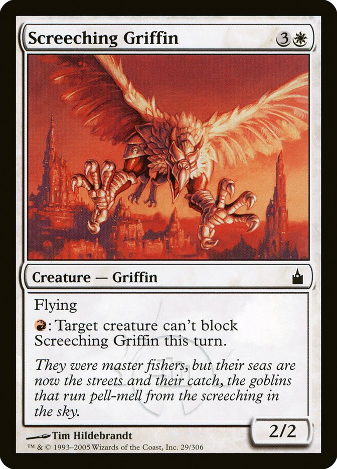 Screeching Griffin [Ravnica: City of Guilds] | Chromatic Games