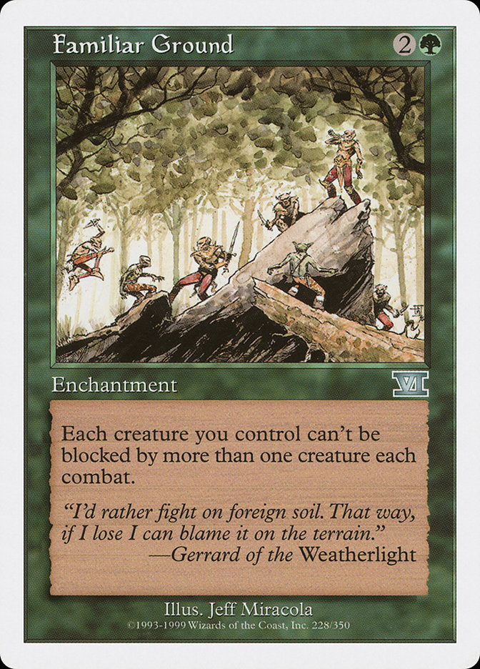 Familiar Ground [Classic Sixth Edition] | Chromatic Games