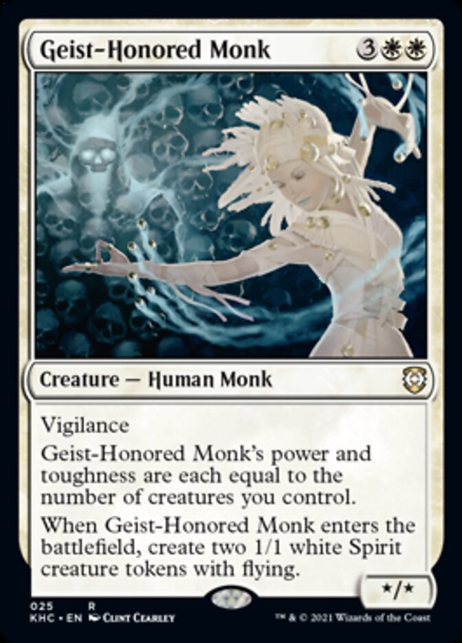 Geist-Honored Monk [Kaldheim Commander] | Chromatic Games