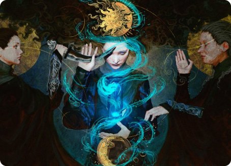 Witness the Future Art Card [Innistrad: Crimson Vow Art Series] | Chromatic Games