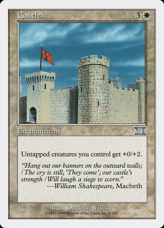 Castle [Classic Sixth Edition] | Chromatic Games