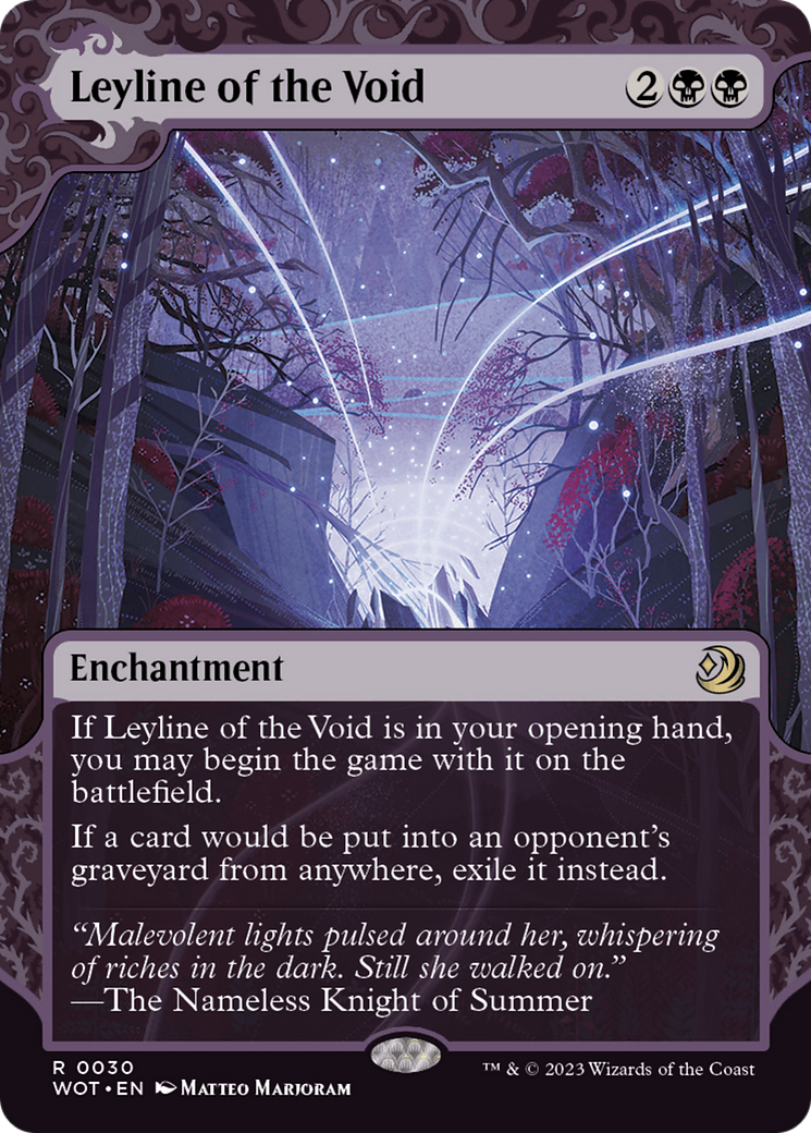 Leyline of the Void [Wilds of Eldraine: Enchanting Tales] | Chromatic Games