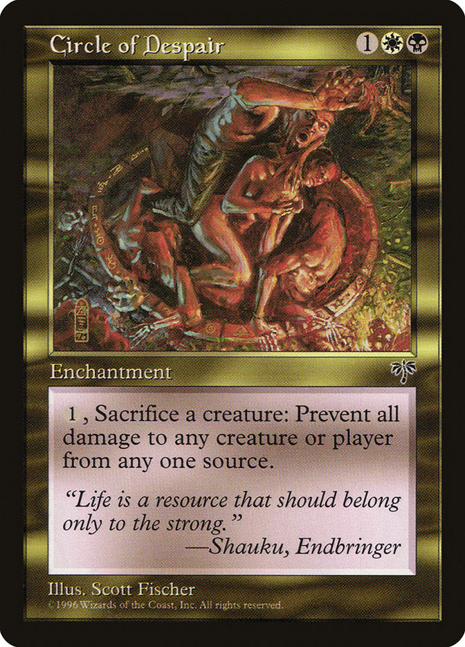 Circle of Despair [Mirage] | Chromatic Games