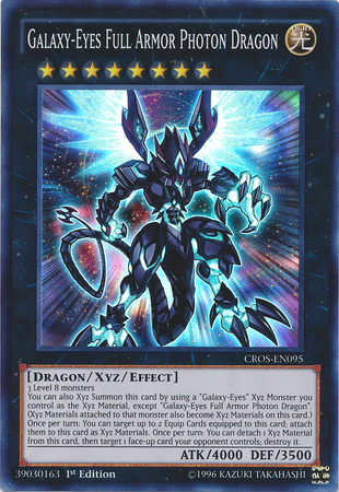 Galaxy-Eyes Full Armor Photon Dragon [CROS-EN095] Super Rare | Chromatic Games