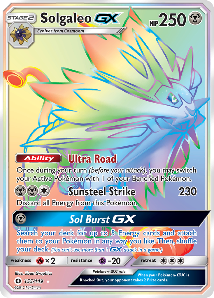 Solgaleo GX [Sun & Moon] | Chromatic Games