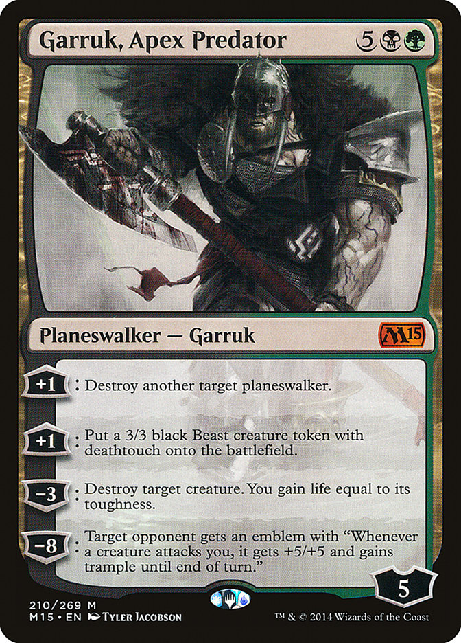 Garruk, Apex Predator [Magic 2015] | Chromatic Games