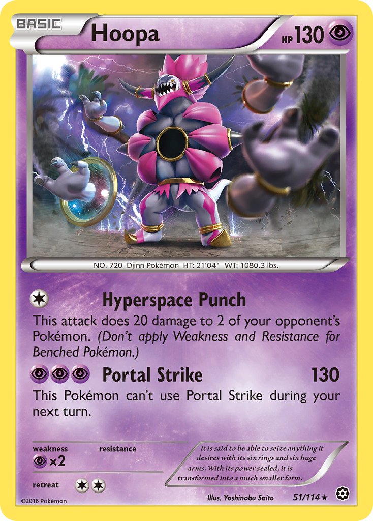 Hoopa (XY Steam Siege) [Theme Deck Exclusives] | Chromatic Games