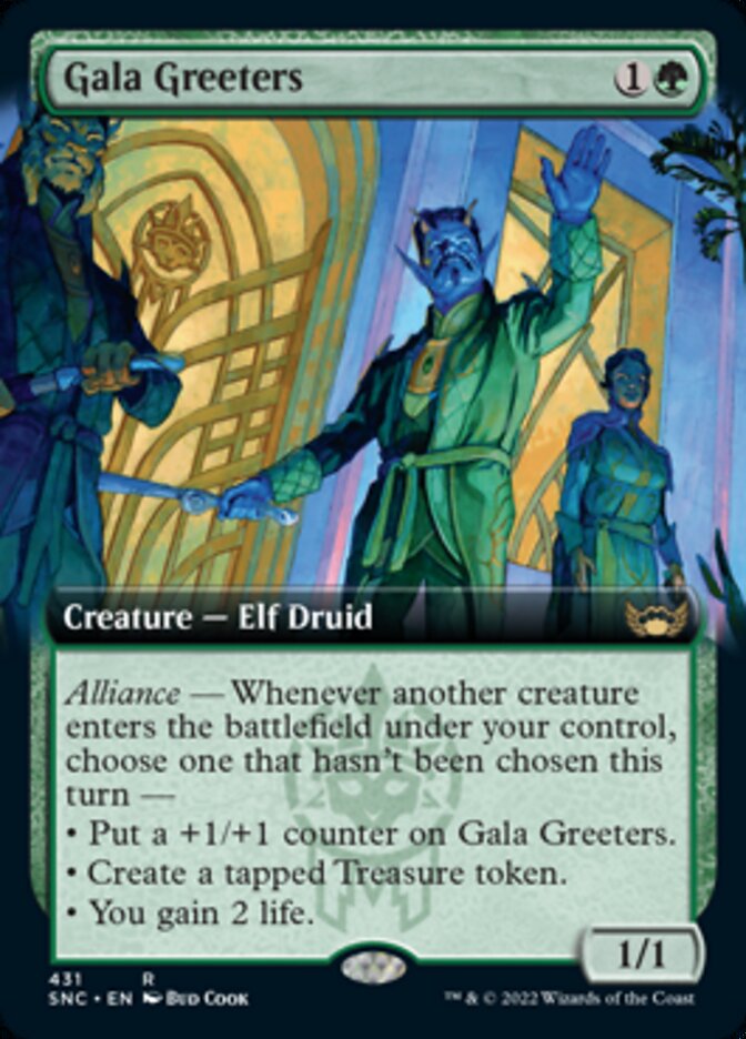 Gala Greeters (Extended Art) [Streets of New Capenna] | Chromatic Games
