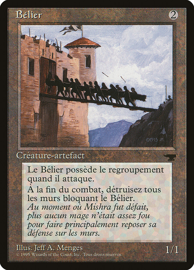 Battering Ram (French) - "Belier" [Renaissance] | Chromatic Games