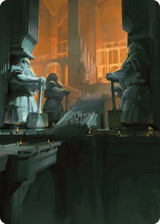 Mines of Moria Art Card [The Lord of the Rings: Tales of Middle-earth Art Series] | Chromatic Games