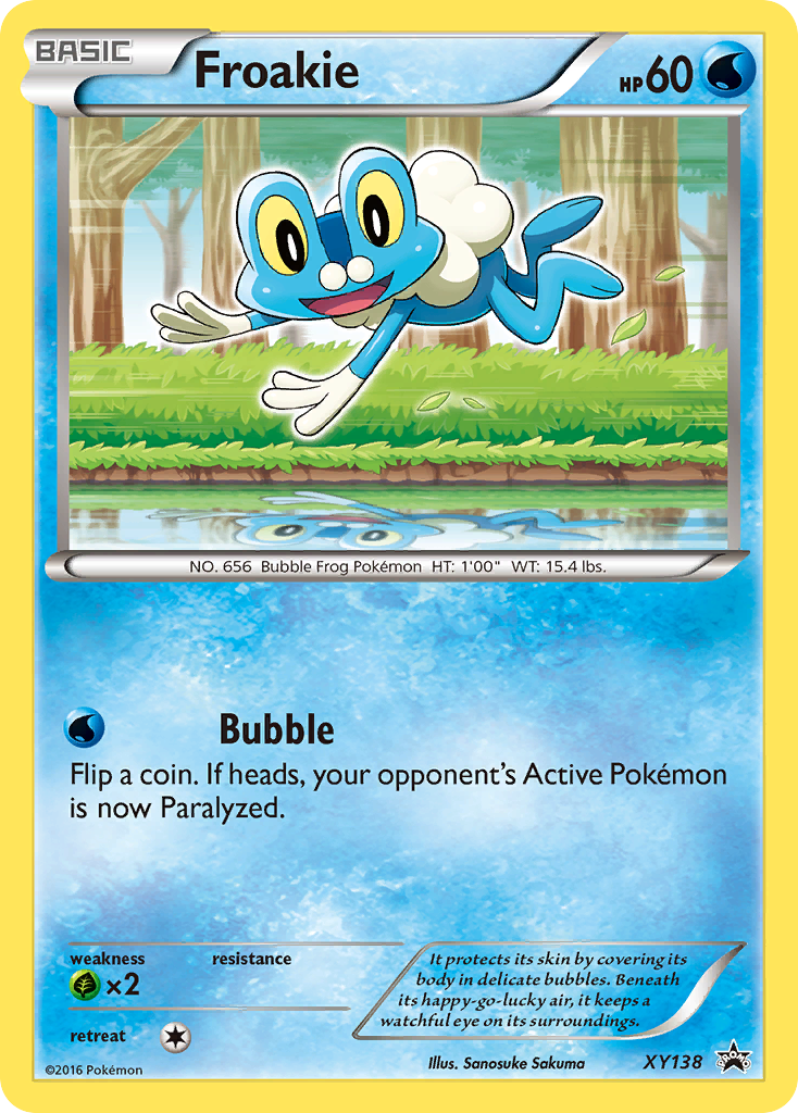Froakie (XY138) [XY: Black Star Promos] | Chromatic Games