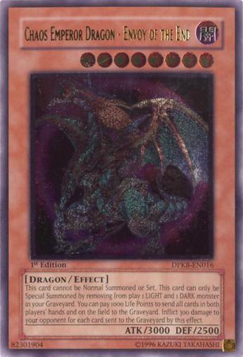 Chaos Emperor Dragon - Envoy of the End [DPKB-EN016] Ultimate Rare | Chromatic Games