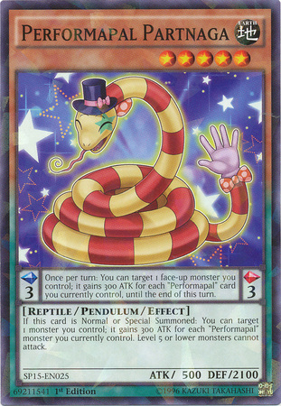 Performapal Partnaga [SP15-EN025] Shatterfoil Rare | Chromatic Games