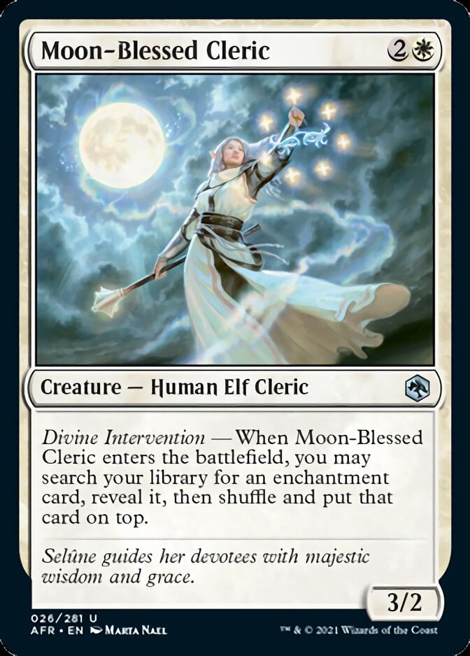 Moon-Blessed Cleric [Dungeons & Dragons: Adventures in the Forgotten Realms] | Chromatic Games