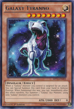 Galaxy Tyranno [MP15-EN003] Rare | Chromatic Games