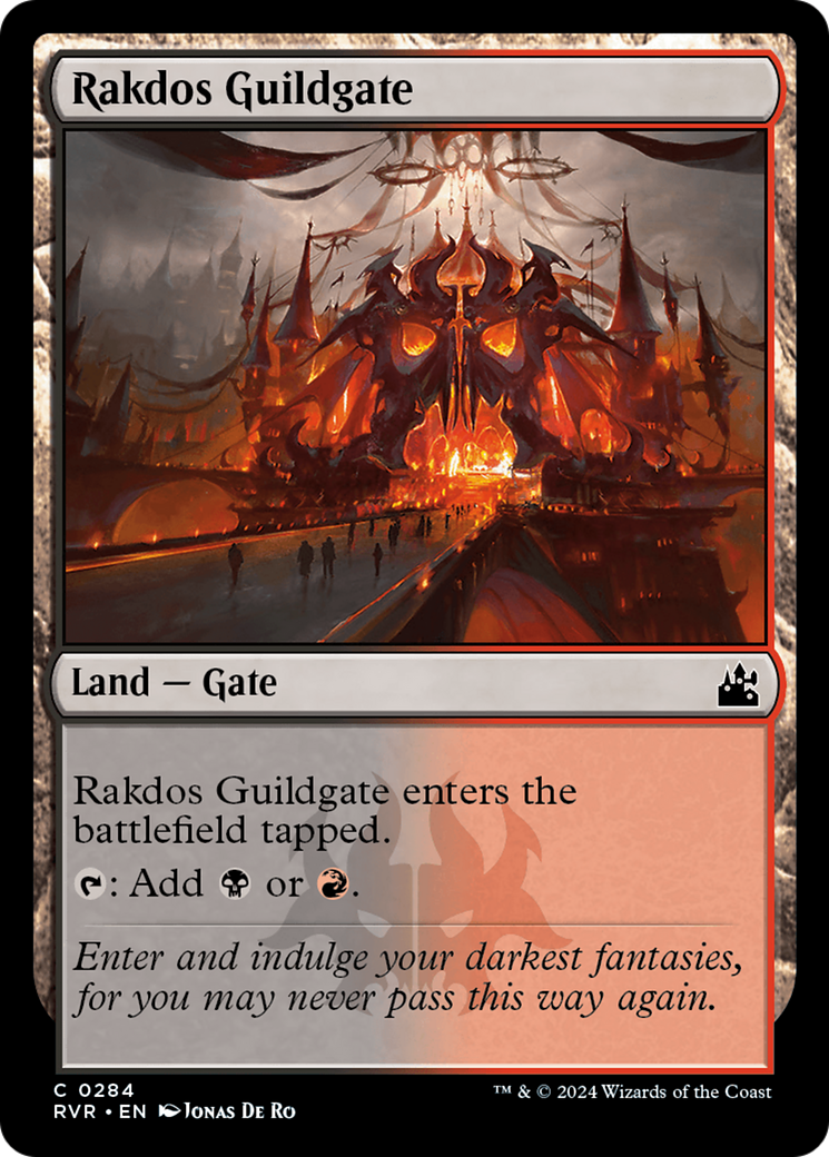 Rakdos Guildgate [Ravnica Remastered] | Chromatic Games