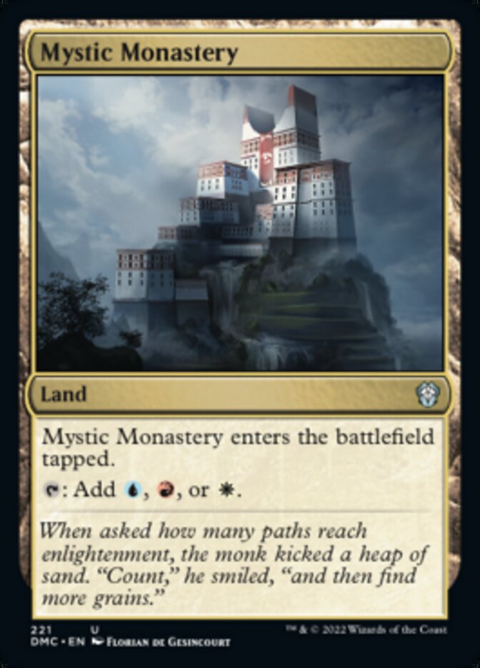 Mystic Monastery [Dominaria United Commander] | Chromatic Games