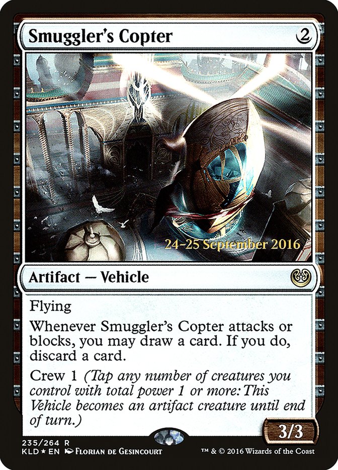 Smuggler's Copter [Kaladesh Prerelease Promos] | Chromatic Games